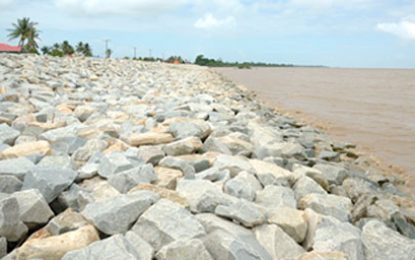 Leguan Island gets road and sea defence boost