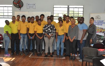 Minister Broomes pledges support to at-risk youth