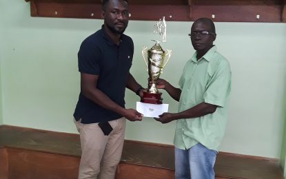 YBG donates winner’s trophy and $100,000 for Linden Regional Schools Championship Mackenzie High face Linden Foundation, Linden Technical Institute tackle Wisburg