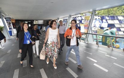 First Lady in Singapore for ceremonial  launch of oil production vessel