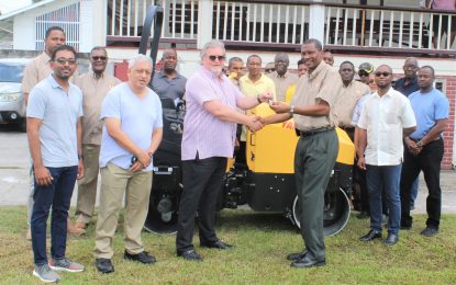 DCC gets Roller from Shore Base Inc. “Roller’s donation should improve pitches -President Harper