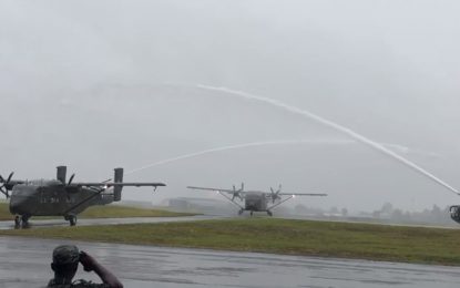 Two Skyvans arrive for Army