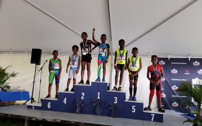 2019 USATF Youth Outdoor Track and Field Championships Alpha Harrison cops gold in Boys 8&Under 200m; also snares 2 silver medals