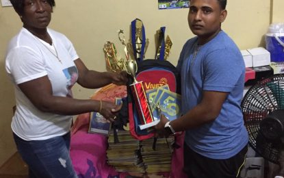 Multiple beneficiaries as RHTYSC Patron’s Fund donate trophies, medals