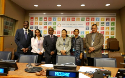 Guyana commits to Sustainable Development Goals