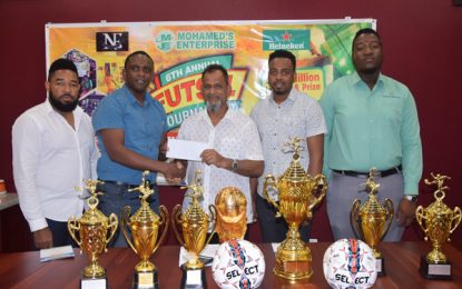 6th NEE/Mohamed’s Enterprise Futsal tourney launched -Over $2million in cash and prizes