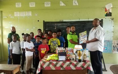 BCB President urges Dr. Singh 2019 Academy cricketers to always strive for Excellence – Makes donation to first ever Tucber Park Cricket Academy