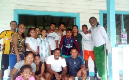 Youths of Siparuta Village benefit from Football and Boxing sessions