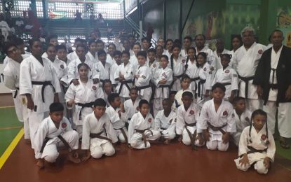 2019 International Karate Daigaku Caribbean Karate Cup Guyana Karate College capture 42 gold medals on day one