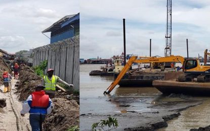 GPL attempts once more to bury troubled cable below Demerara River