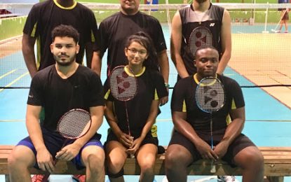 Guyana for CAREBACO 2019 Badminton Championships in Barbados