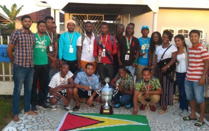 Guyana’s DS King football team triumph in Suriname