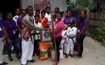 Guyana Mixed Martial Arts Karate Association gives back