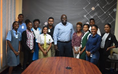 12 students benefit from work study stint at GTT – Top CSEC performers awarded