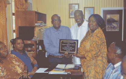 Church delegation honours Regional Chairman for contribution to sports and youth