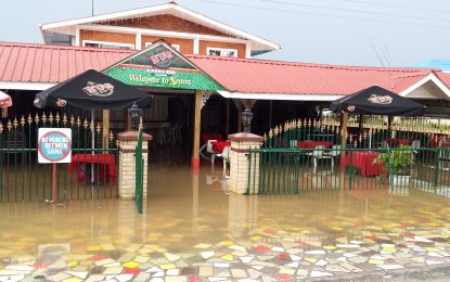 Charity residents hit by severe flooding … following one night of heavy downpour.