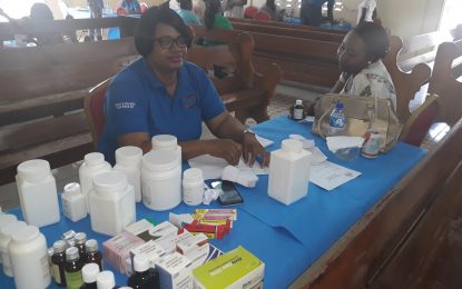 Region Three Health and Wellness Club on mission to help put dent in NCDs –conducts outreach at Vreed-en-Hoop First Assembly of God Church