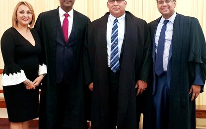 Retired Trini judge admitted to local Bar