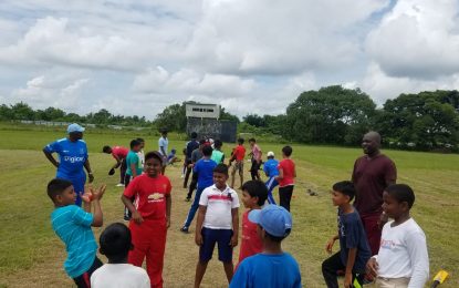 Blairmont Community Center Cricket Club annual cricket Camp underway