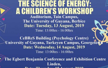 UG, Department of Energy and Halliburton Host Science of Energy Workshops for Children