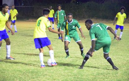 Limacol football tournament Pele & Dynamics draw, Riddim Squad win on Thursday