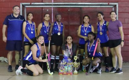 GBTI GCC Hockey Girls win double gold in Trinidad