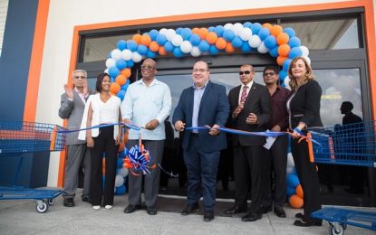 Almost like club shopping… Massy Mega Store comes to Guyana