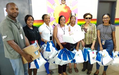 GTT distributes care packages to children with Cancer at the GPHC Paediatric Unit