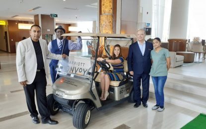 Lusignan Golf Club seals partnership with Marriott Receives Golf Carts ahead of Nov 3 Tourney