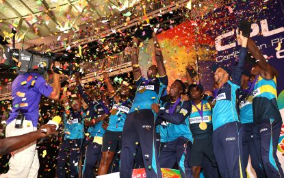 Tridents beat the unbeatable Warriors to take the Hero CPL 2019 title