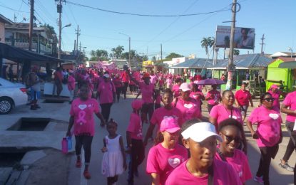 ‘Women on the Move’ hosts successful Cancer Awareness Walk