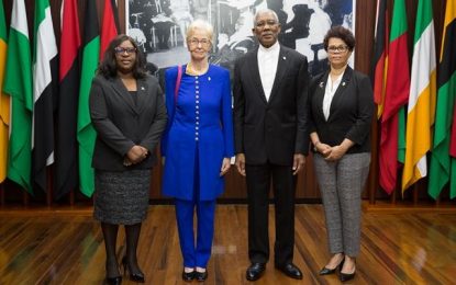 Germany’s first female Ambassador to Guyana accredited