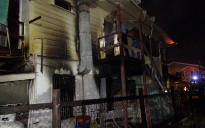 Guinness Bar destroyed by fire, neighbours save landlady
