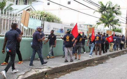 Foreign oil service company threatens local worker – Trade Unionist – same company has been protested several times in T&T