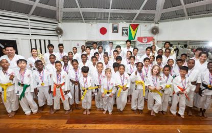 ISKF-Guyana 2019 National Tourney concludes with grand medal ceremony Special trophies won by Chaves, Rodrigues & Katchay