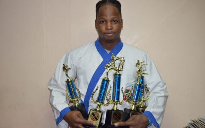 Guyana’s Sensei Pollard excels in T&T tourney