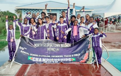 North Georgetown retain MOE/GTU nationals swimming title