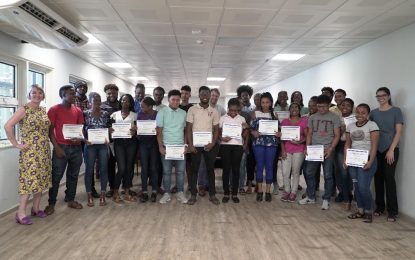ExxonMobil geo-scientists hold workshop with UG students