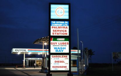 GuyOil slashes prices on gas, diesel, kero