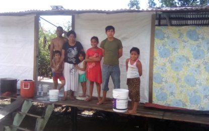 Scores of Venezuelan refugees forced to settle along E.B.D.  river dam