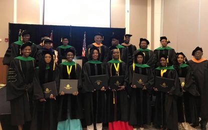 Six new female doctors graduate from Guyana American University