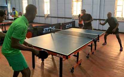 Players Organise end of year Tourney Johnson says 2019 was ‘decent year’ for Table Tennis