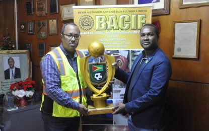 BACIF officially hands over GFF Super 16 Trophy