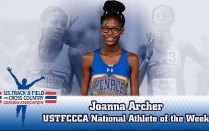 Archer named NJCAA female athlete of the week