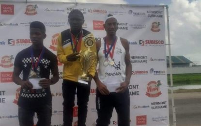 Guyanese Lionel D’Andrade places second in Bigi Broki Waka 10k in Suriname