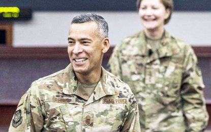 Guyanese-born US command chief uses tragedy that shaped his life to help AMC airmen
