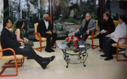 Cuba’s ex-president Raul Castro hosts Granger