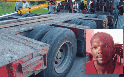 Man crushed by truck in Sophia