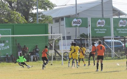 Milo Schools U-18 F/Ball tourney East Ruimveldt beat Saints in most exciting match of the day
