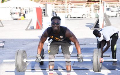 6th Kares Caribbean Fitness Challenge ….Linden’s Omisi Williams aiming for the center podium spot